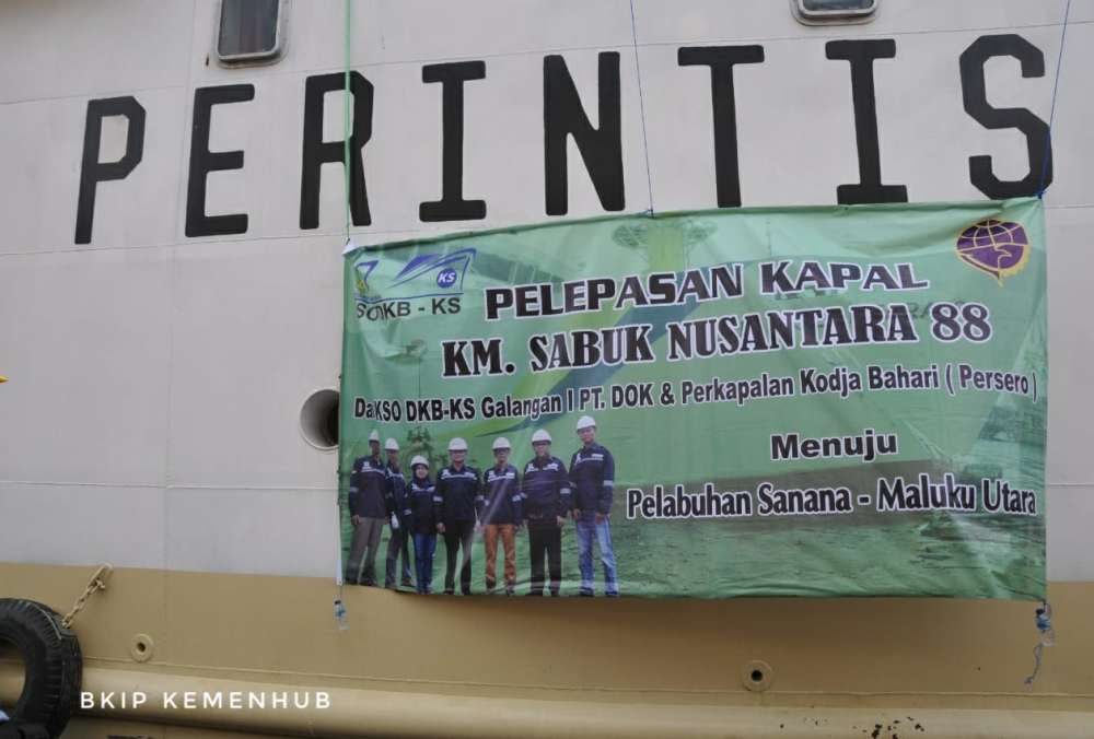 Kapal Perintis Sabuk Nusantara 88 Selesai Dibangun Untuk Mendukung Program Tol Laut