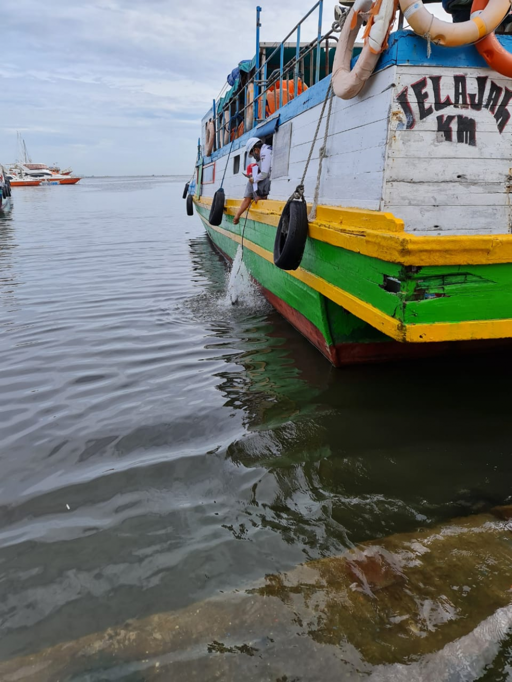 JELANG ANGKUTAN LAUT NATARU, KEMENHUB UJI PETIK KAPAL TRADISIONAL  DI MUARA ANGKE