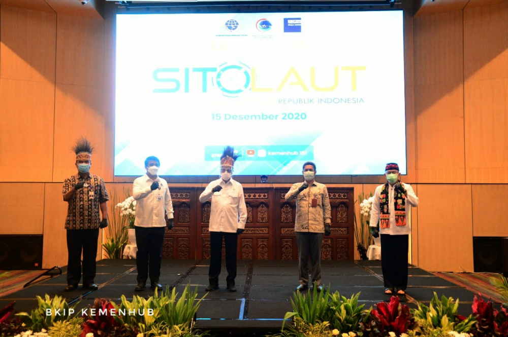 LUNCURKAN APLIKASI SITOLAUT,&nbsp; LAYANAN TOL LAUT BISA DIAKSES DENGAN MUDAH
