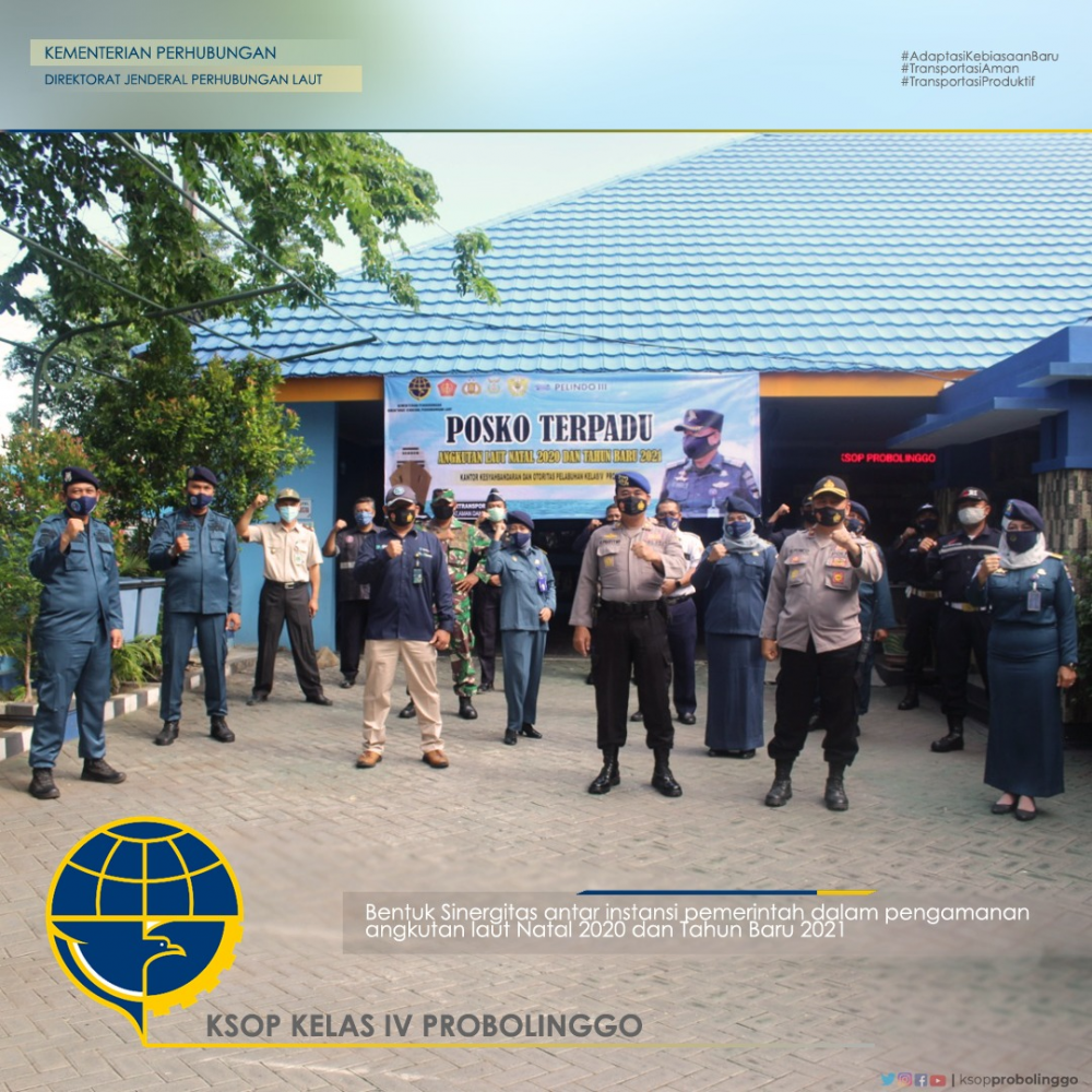 GIAT PENYELENGGARAN APEL KESIAPAN NATARU 2020/2021 DI KANTOR KSOP KELAS IV PROBOLINGGO