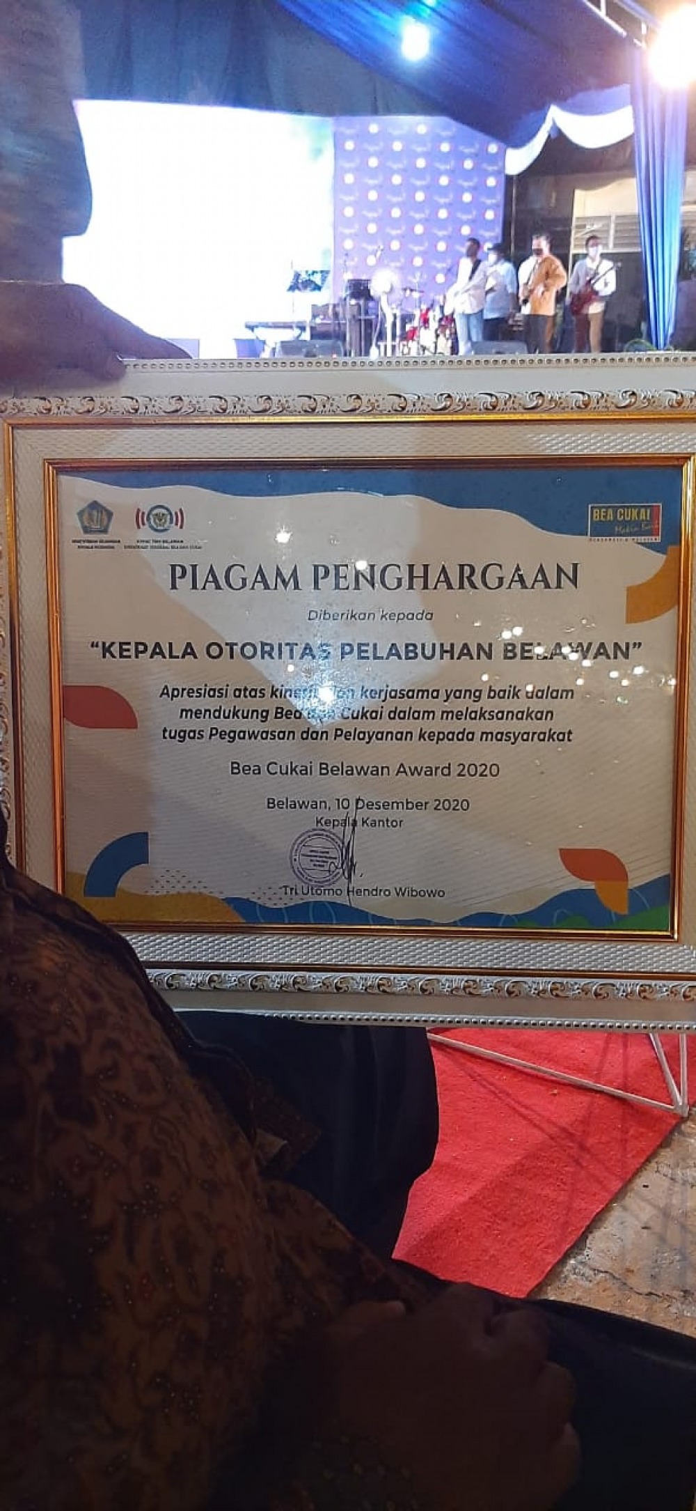 Belawan Awards di Bea Cukai Belawan