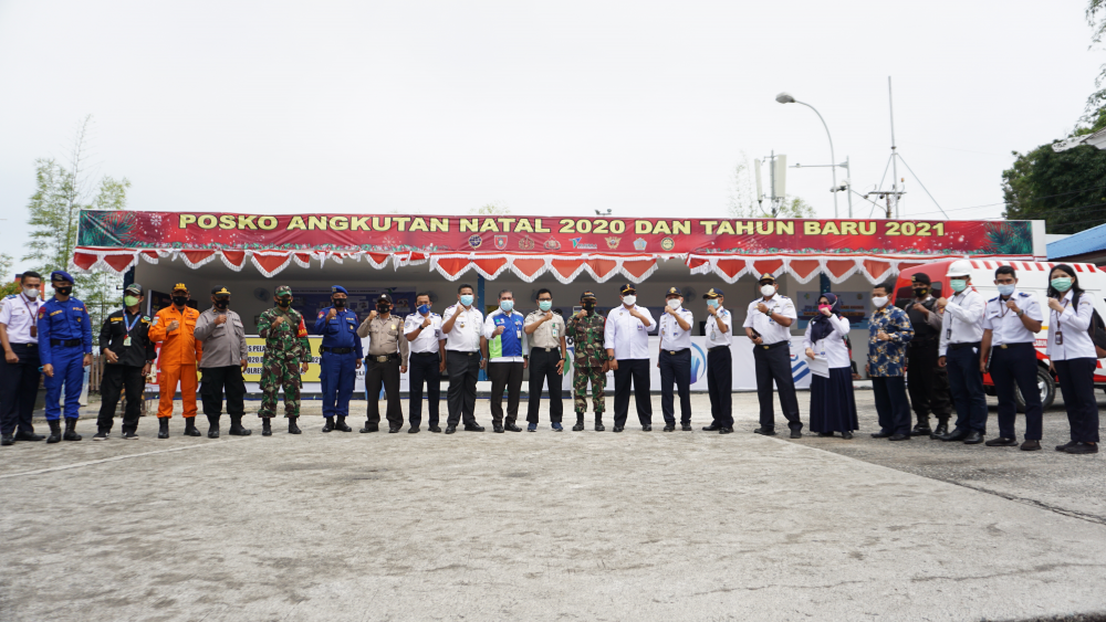 PEMANTAU POSKO NATAL DAN TAHUN BARU DI SEMAYANG BALIKPAPAN