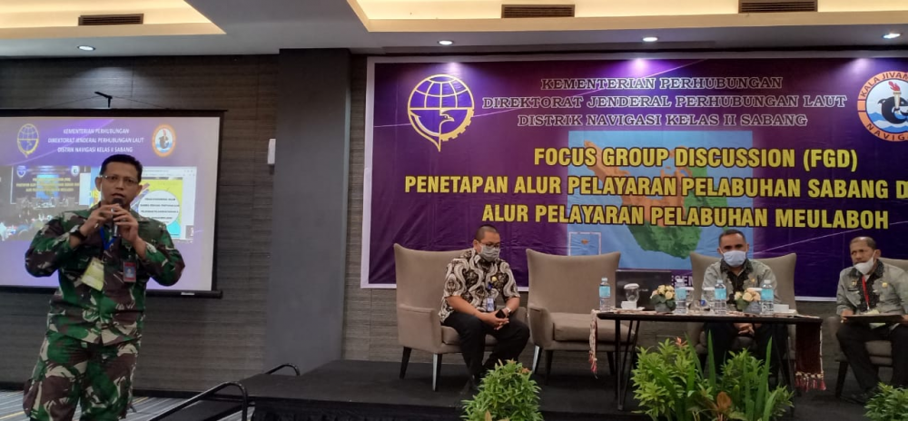 KEMENHUB GELAR FGD ALUR PELAYARAN PELABUHAN SABANG DAN MEULABOH
