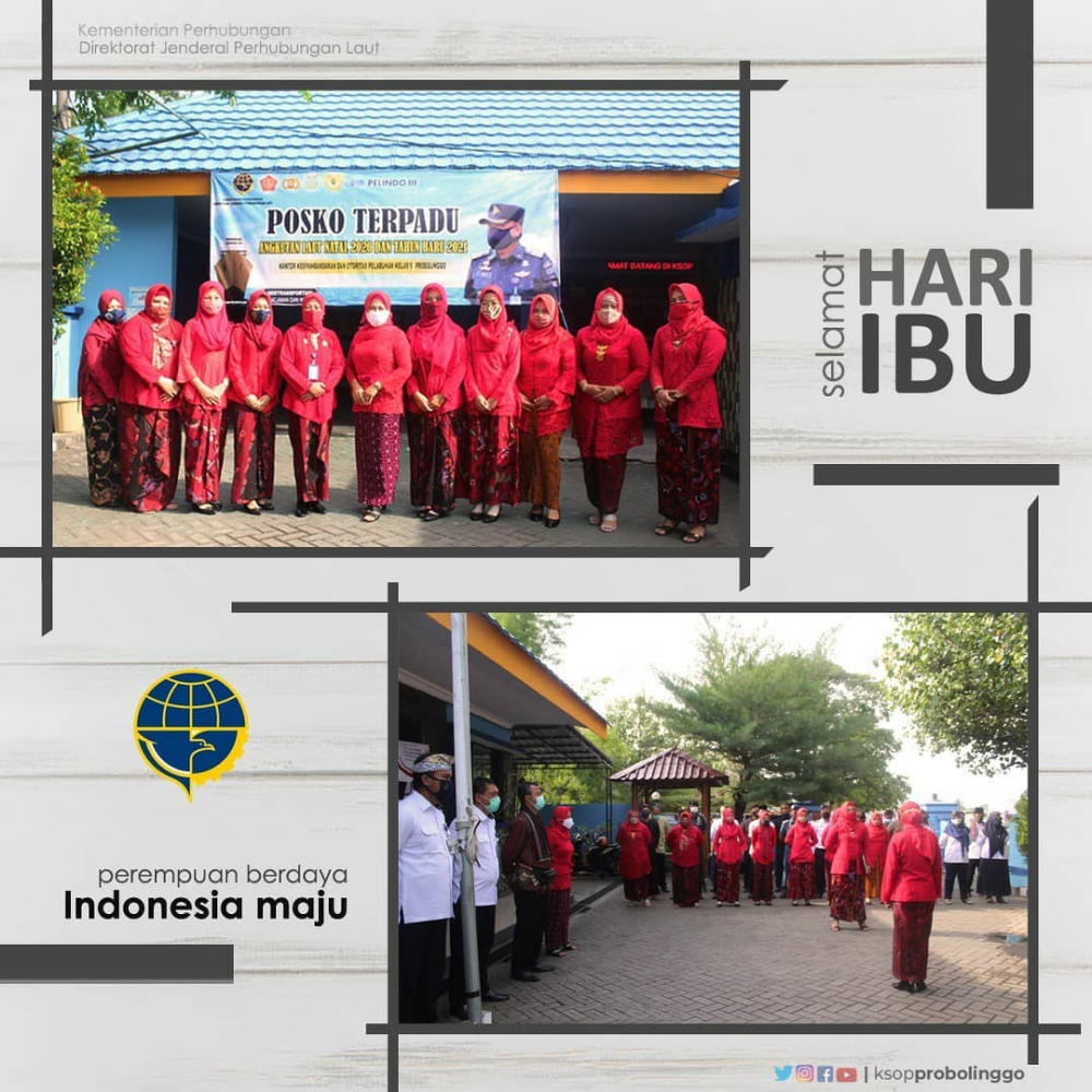 GIAT PERINGATAN HARI IBU KE-92 TAHUN DI KSOP KELAS IV PROBOLINGGO