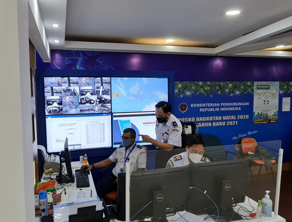 H- 1 NATAL, MONITORING NATARU DI 51 PELABUHAN TERCATAT AMAN DAN TERKENDALI