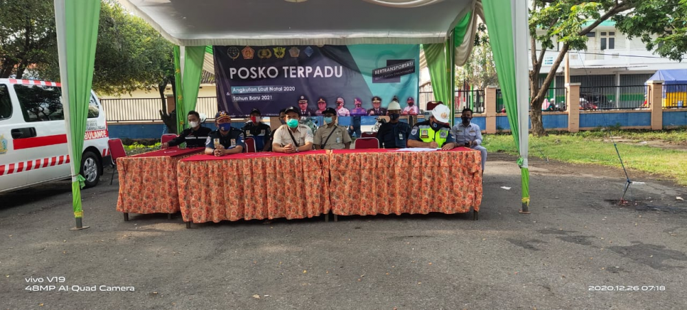 GIAT POSKO TERPADU NATARU 2020/2021, KSOP KELAS IV PROBOLINGGO MELAKUKAN PENGAWASAN KESELAMATAN DAN KEAMANAN PELAYARAN KAPAL PENYEBRANGAN TRADISIONAL
