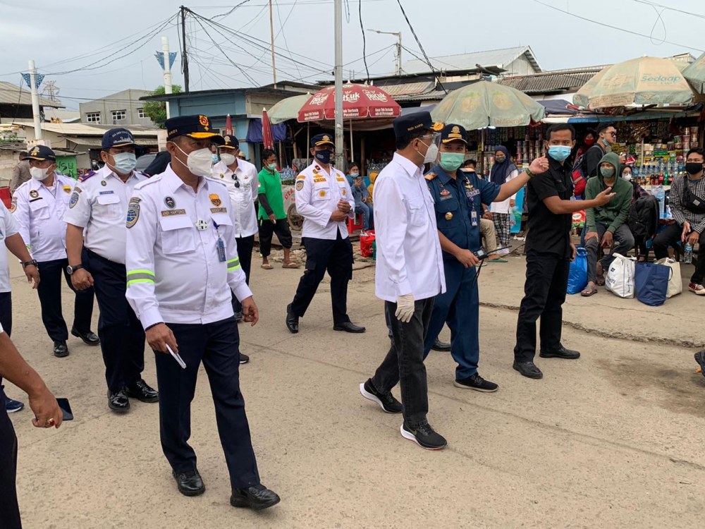 Menhub Tinjau Pelabuhan Kaliadem Cek Keselamatan Pelayaran dan Protokol Kesehatan