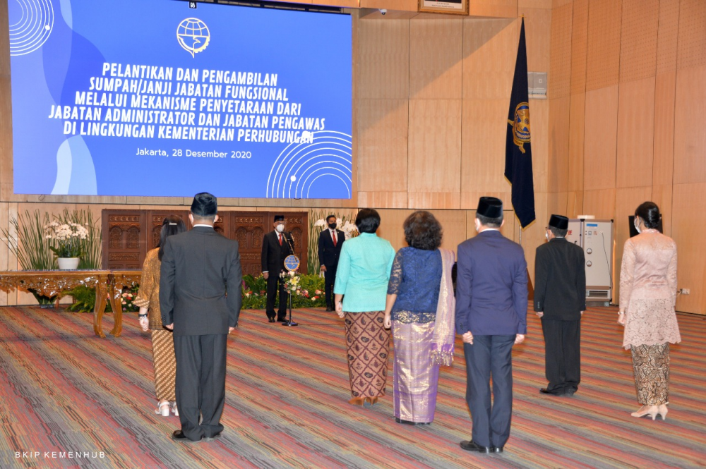 TINGKATKAN KINERJA, KEMENHUB SETARAKAN 629 JABATAN ADMINISTRASI KE FUNGSIONAL