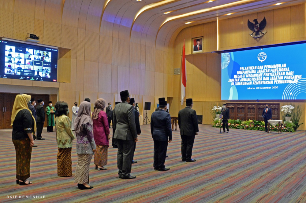 TINGKATKAN KINERJA, KEMENHUB SETARAKAN 629 JABATAN ADMINISTRASI KE FUNGSIONAL