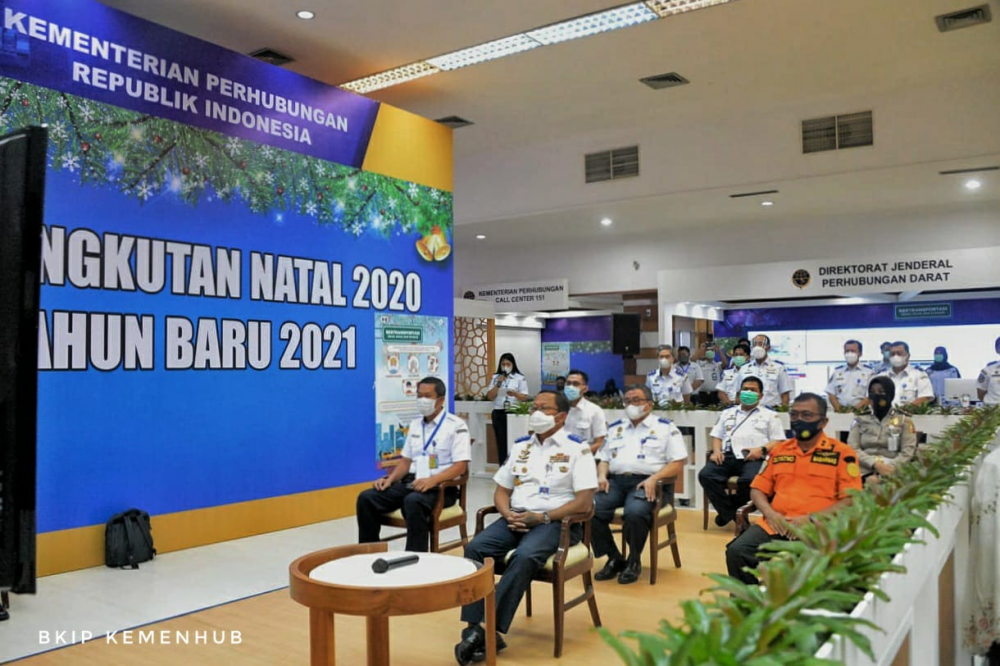 Menhub Sampaikan Hasil Pemantauan Angkutan Natal 2020 dan Tahun Baru 2021