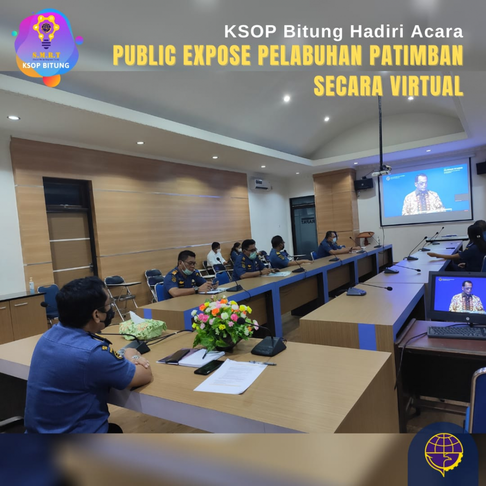 KSOP KELAS II BITUNG HADIRI PUBLIC EXPOSE PELABUHAN PATIMBAN