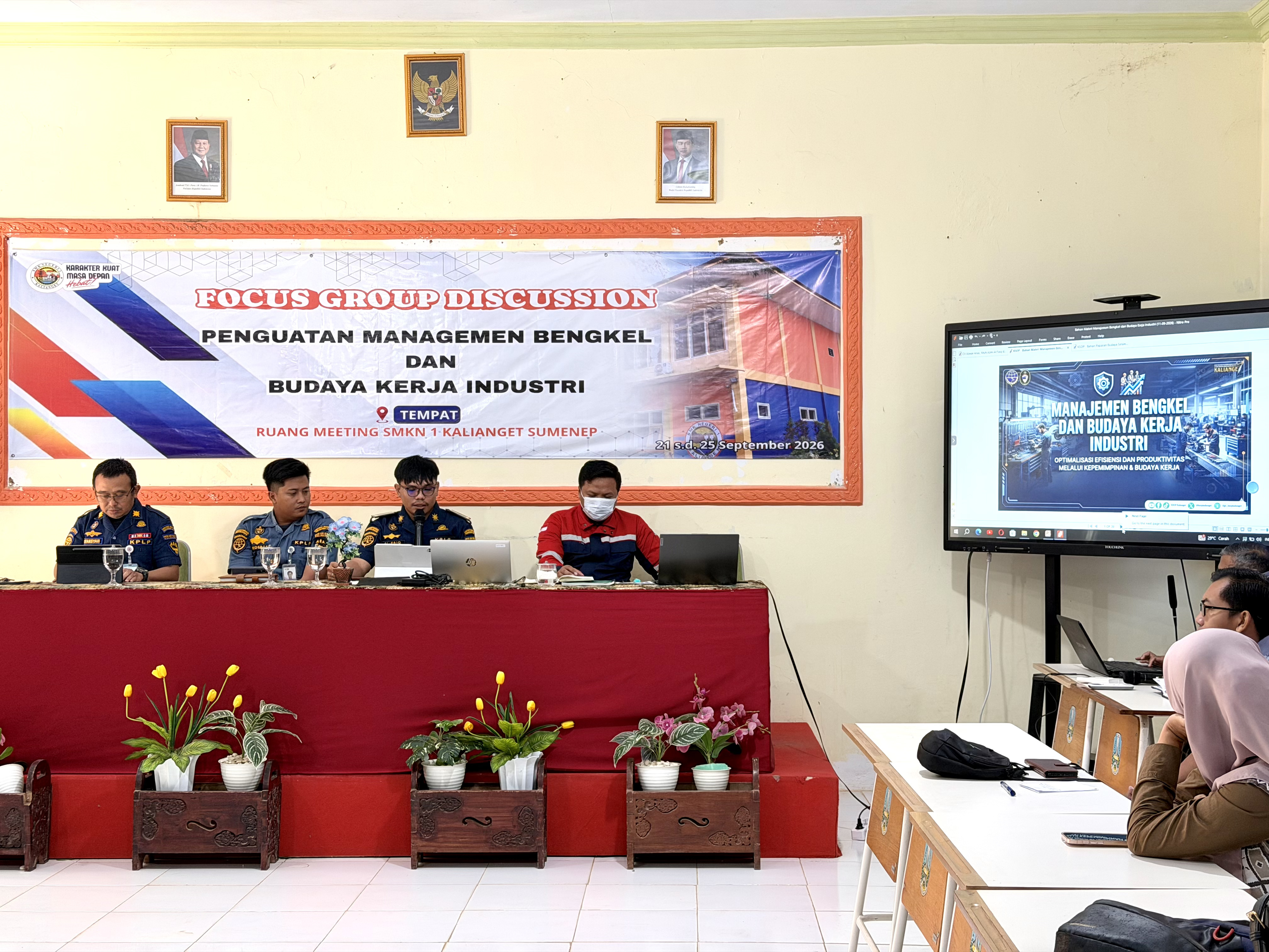 KSOP Kelas IV Kalianget Turut Berperan Aktif dalam Peningkatan Mutu Pendidikan Vokasi Maritim di SMKN 1 Kalianget