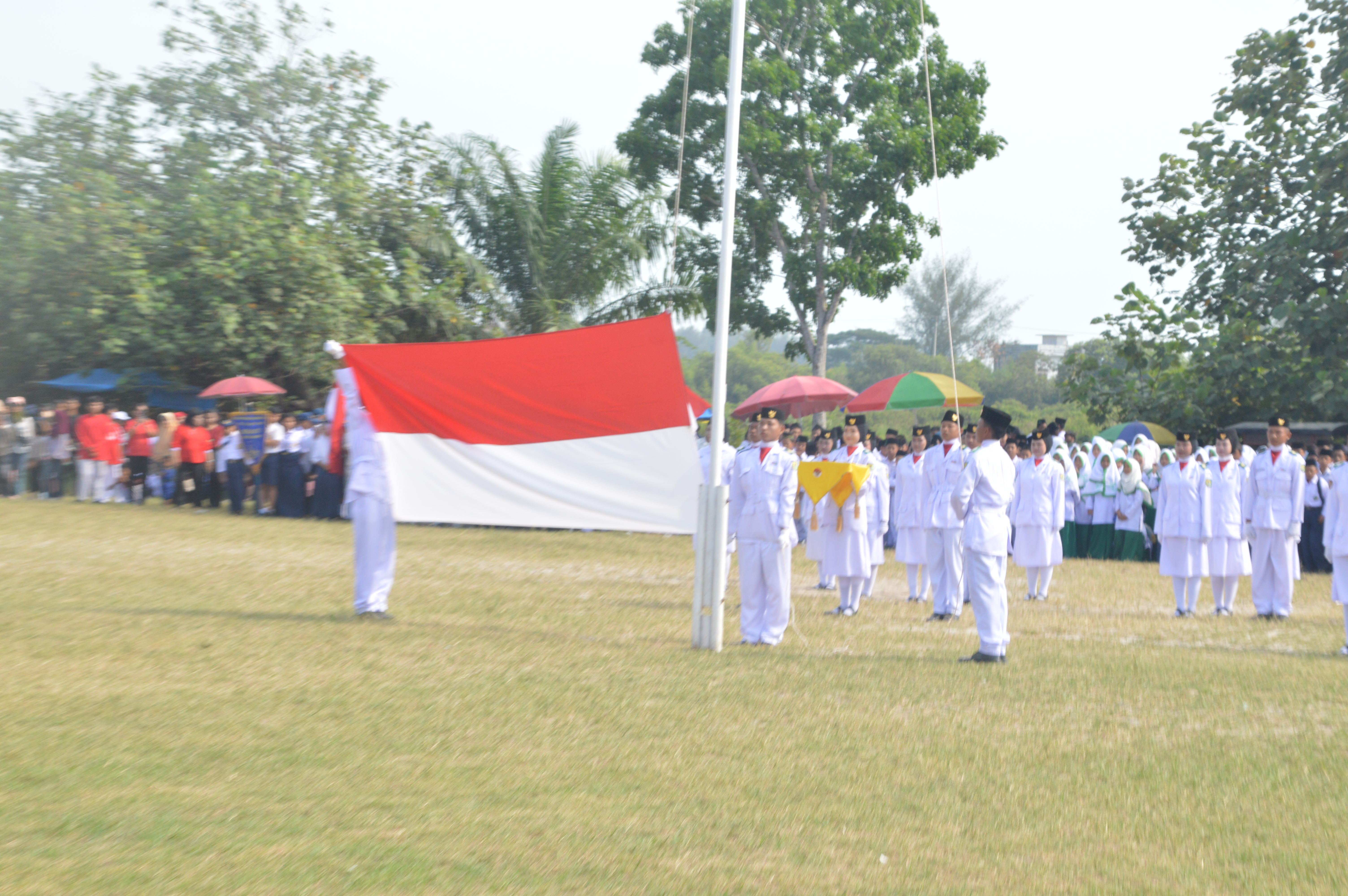 UPACARA BENDERA PERINGATAN HUT REPUBLIK INDONESIA KE-81