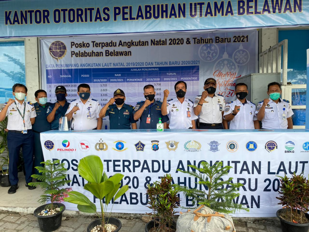 Angkutan Laut Natal Tahun 2020 dan Tahun Baru 2021