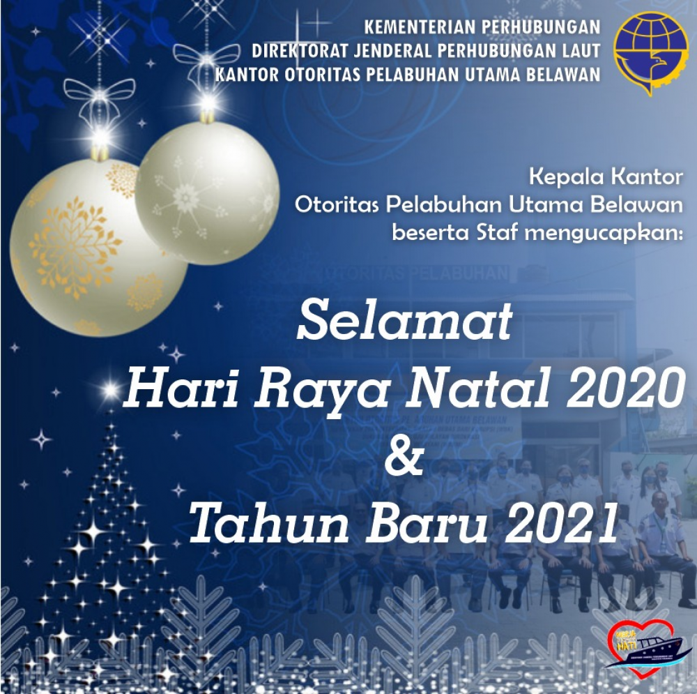 Selamat Hari Natal 2020 dan Tahun Baru 2021