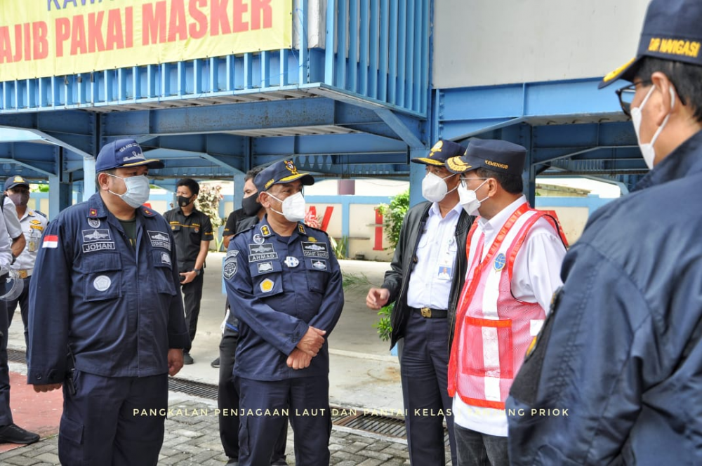 Kunjungi Pulau Lancang Kepulauan Seribu, Menhub Beri Semangat Tim Gabungan Temukan Kotak Hitam CVR