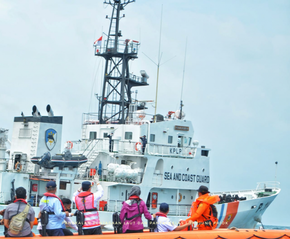Kunjungi Pulau Lancang Kepulauan Seribu, Menhub Beri Semangat Tim Gabungan Temukan Kotak Hitam CVR