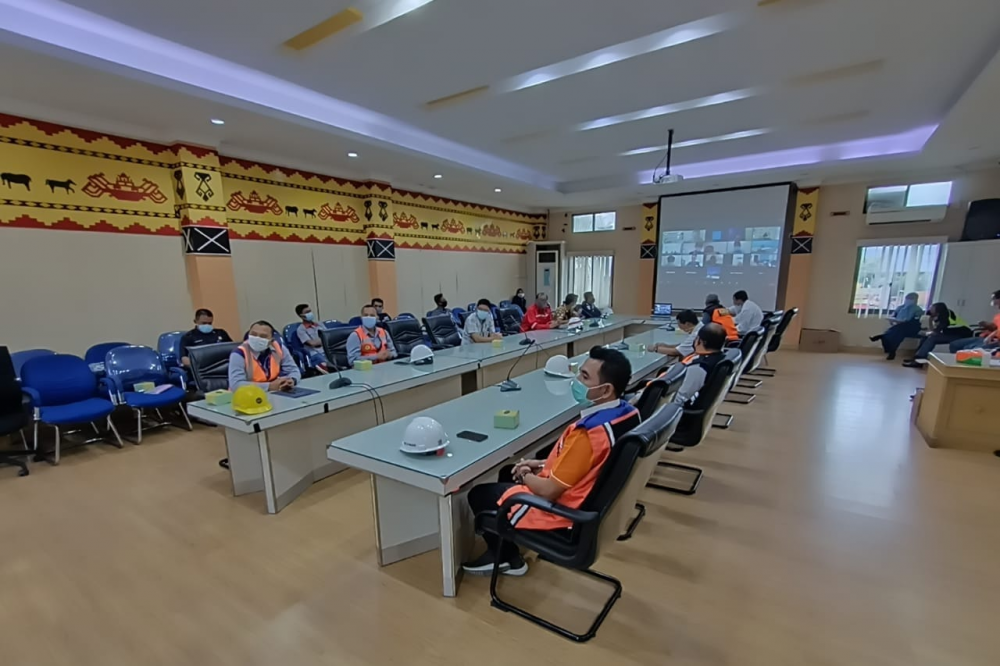 INSAN MARITIM PELABUHAN PANJANG PERINGATI BULAN K3 NASIONAL TAHUN 2021 SECARA SEDERHANA