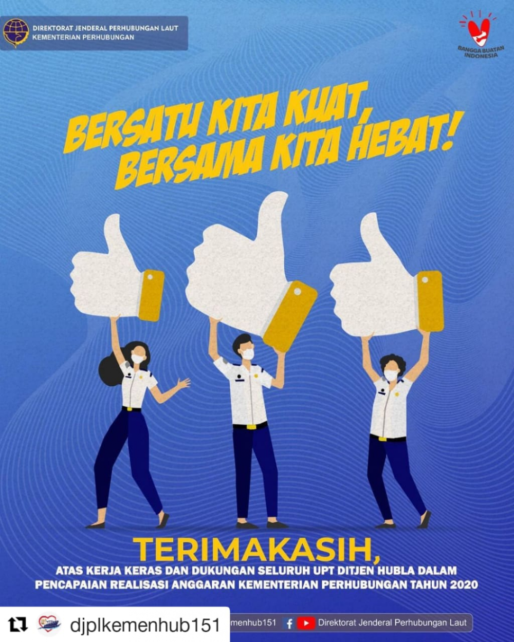 Capaian realisasi anggaran Kementerian Perhubungan tahun 2020