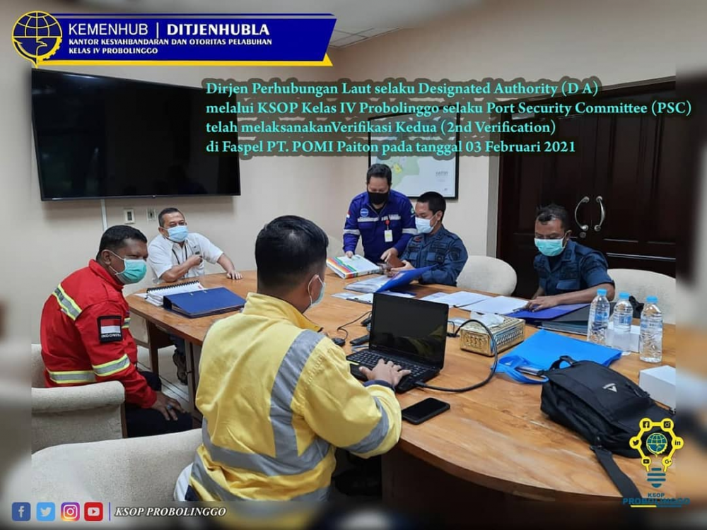 GIAT ISPS CODE KSOP KELAS IV PROBOLINGGO TAHUN 2021 DI TERSUS PAITON