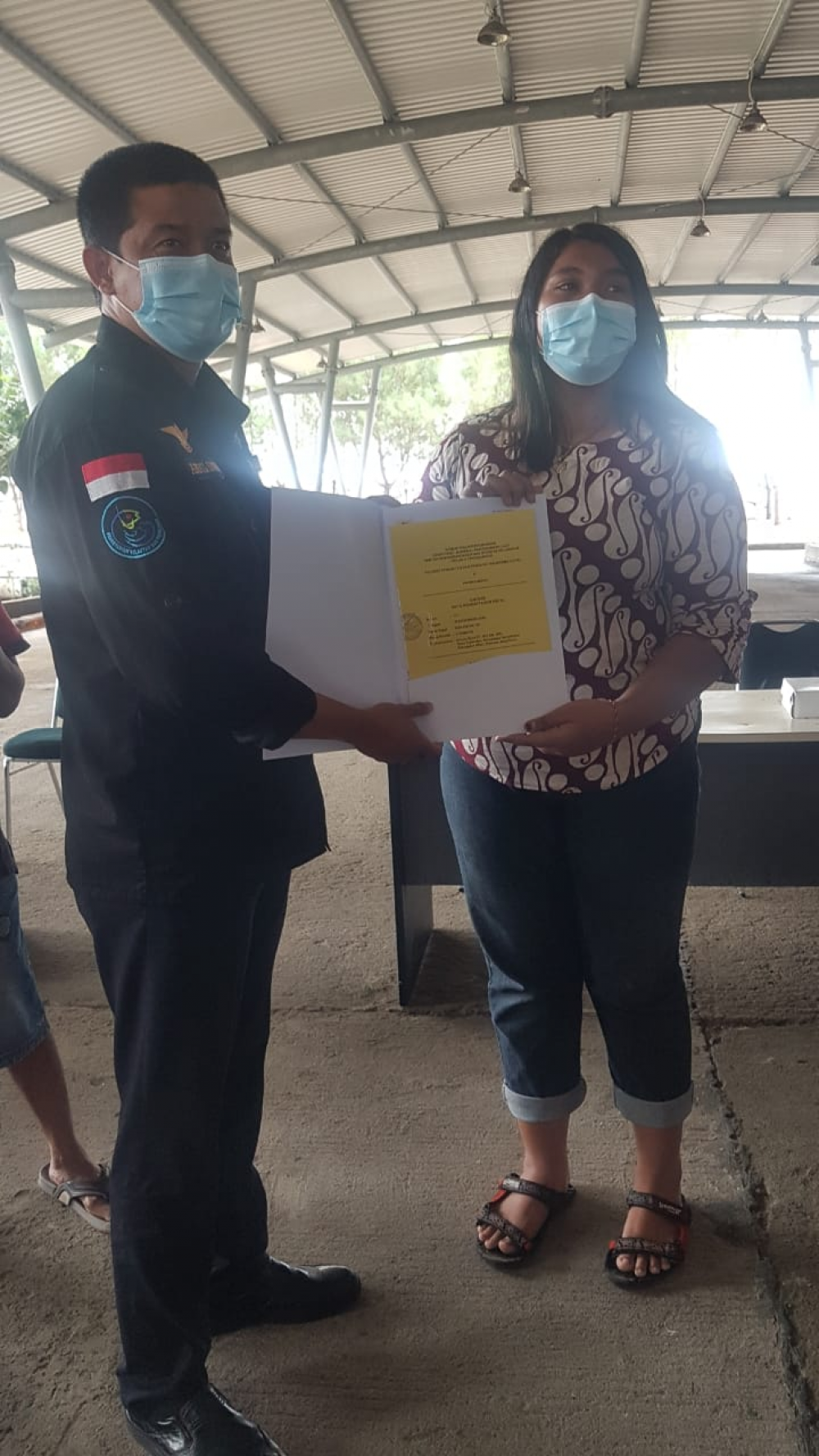 GIAT SOSIALISASI PERIZINAN KAPAL PERIKANAN DAN PENYERAHAN PAS KECIL DAN GROSS AKTA DI TAMBAKREJO, BLITAR