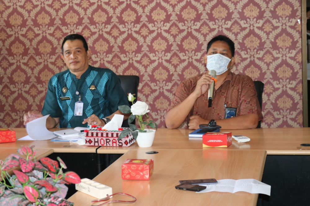 Rapat Evaluasi Standar Kinerja Pelabuhan Belawan Bulan Januari Tahun 2021