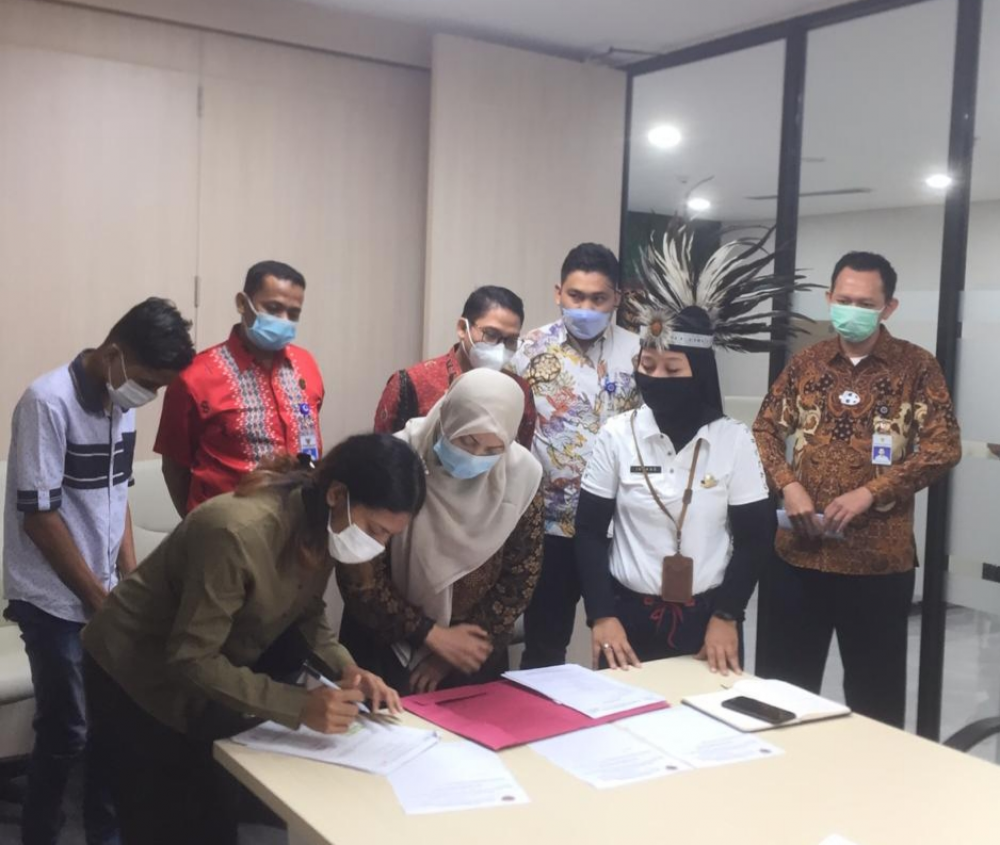 DITJEN HUBLA FASILITASI PEMBERIAN SANTUNAN ABK KAPAL YANG MENINGGAL DI WILAYAH PERAIRAN SAMUDERA HINDIA