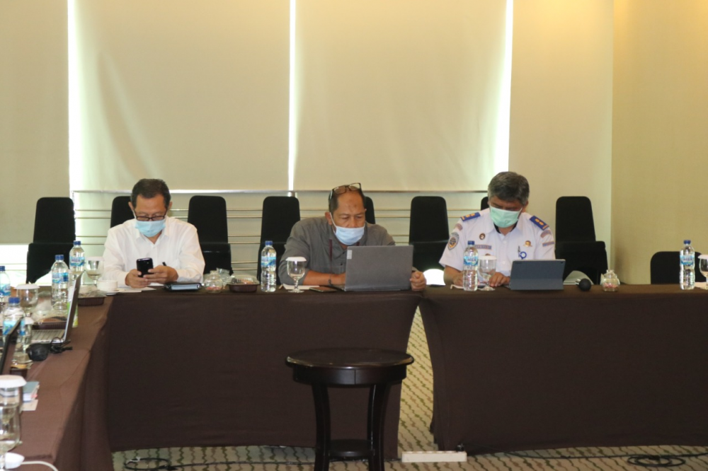 Rapat Evaluasi Proposal Usulan Addendum III Terminal Petikemas Belawan Fase II Menjadi Terminal Petikemas Baru Belawan (Fase I dan Fase II).