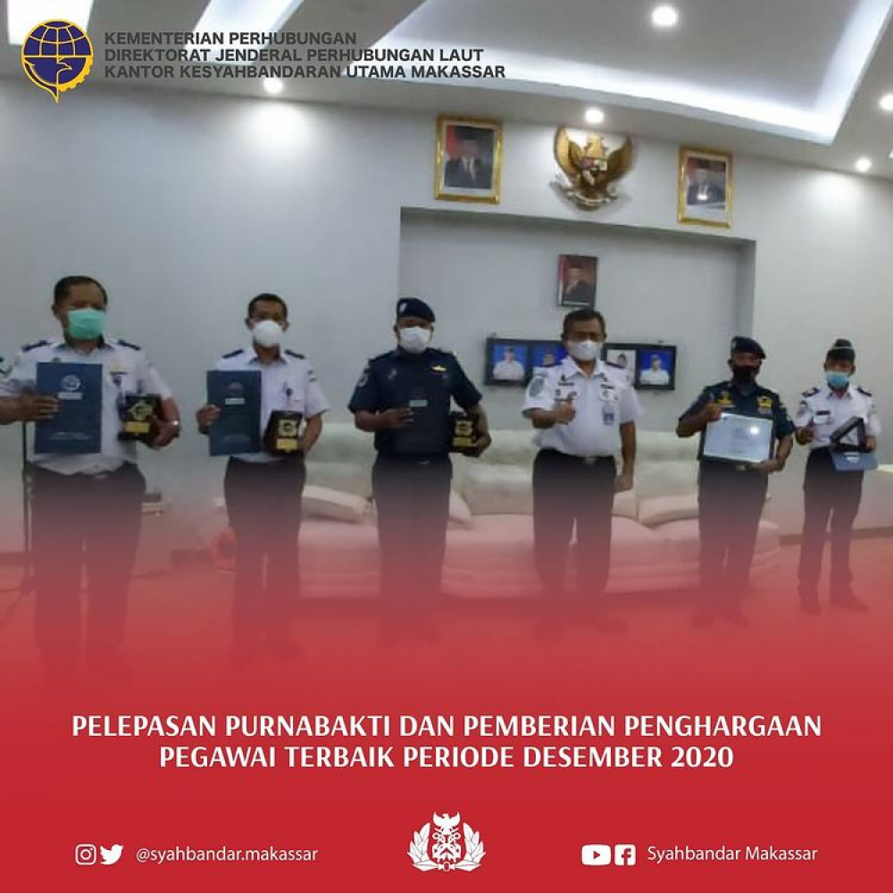 Pelepasan Purnabakti Dan Pemberian Penghargaan Pegawai Terbaik