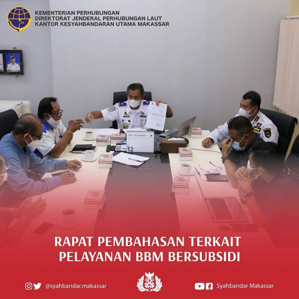 Rapat Pembahasan Terkait Pelayanan BBM Bersubsidi