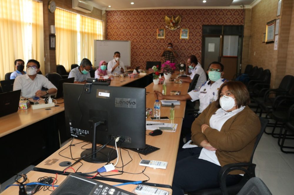 Rapat Pembahasan Kegiatan Kerja Reklamasi / Penimbunan dan Pemasangan Sheetpile di Samping CPO Antar Pulau oleh PT. Pelabuhan Indonesia I (Persero
