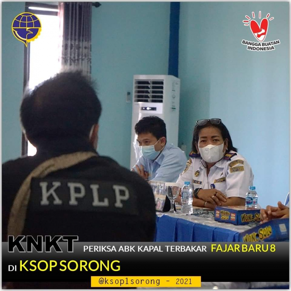 PERIKSAAN KAPAL TERBAKAR FAJAR BARU 8