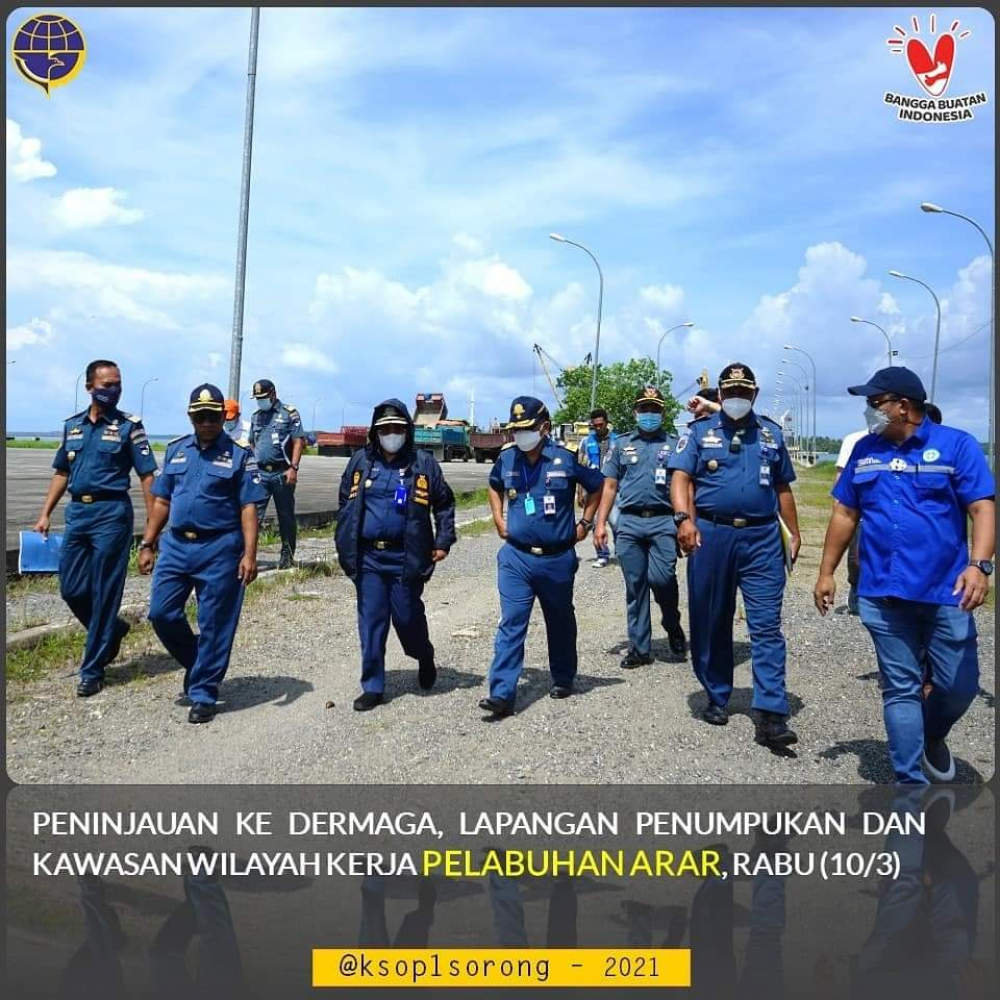 RAPAT PEMBAHASAN PENINJAUAN PELABUHAN KAWASAN ARAR (KEK) SORONG ( Rabu 10/3)