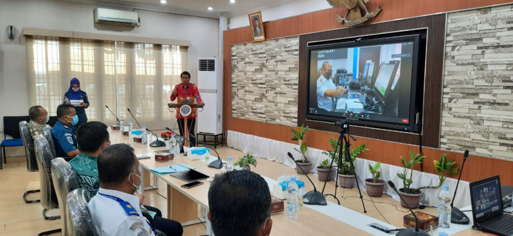 KEMENHUB  UJI COBA TAHAP KEDUA PENERAPAN E-PILOTAGE SERVICE DI INDONESIA