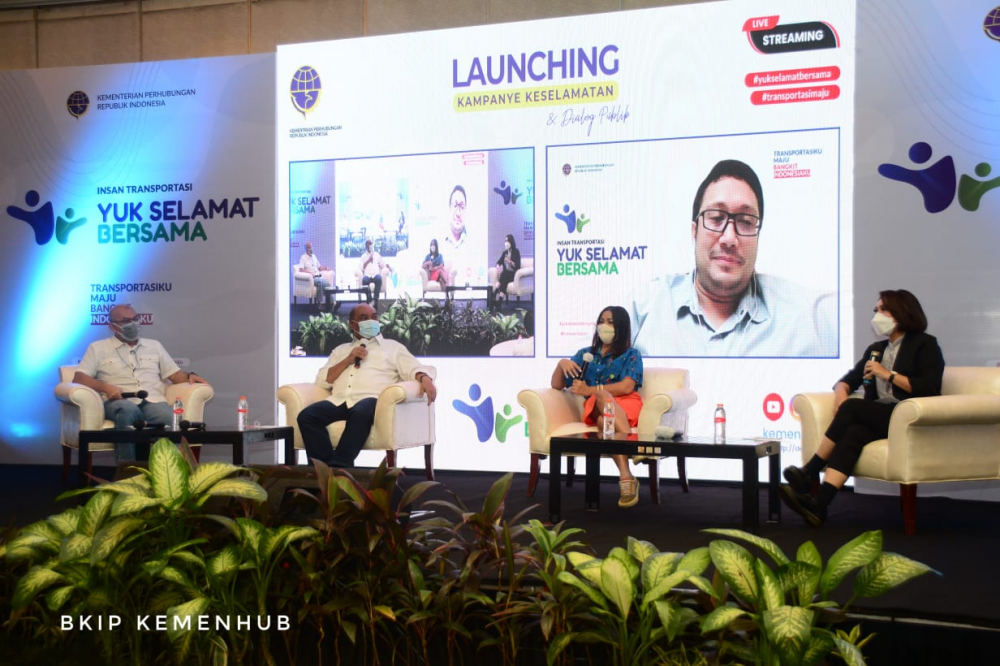 DORONG PENINGKATAN KESELAMATAN TRANSPORTASI, KEMENHUB LUNCURKAN KAMPANYE KOLABORATIF “YUK SELAMAT BERSAMA”