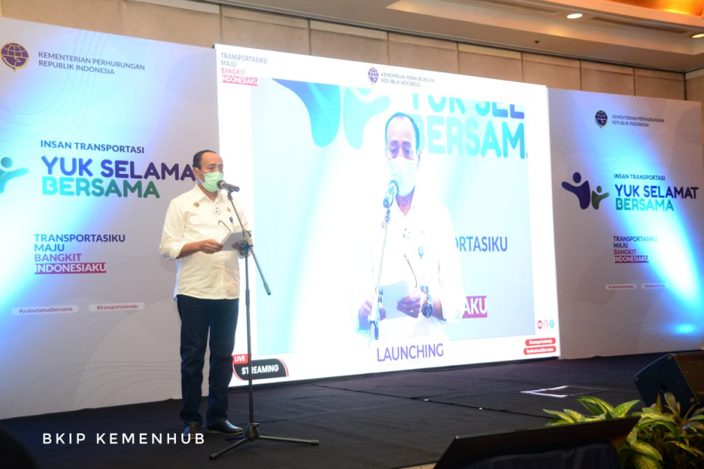 DORONG PENINGKATAN KESELAMATAN TRANSPORTASI, KEMENHUB LUNCURKAN KAMPANYE KOLABORATIF “YUK SELAMAT BERSAMA”