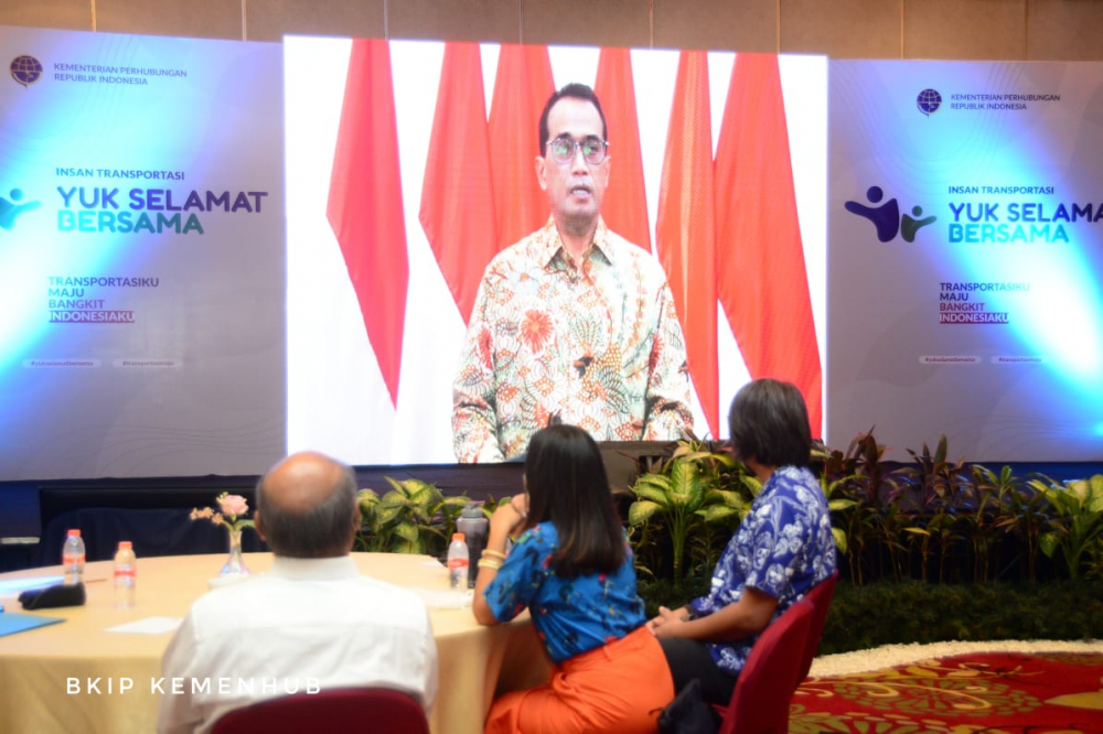 DORONG PENINGKATAN KESELAMATAN TRANSPORTASI, KEMENHUB LUNCURKAN KAMPANYE KOLABORATIF “YUK SELAMAT BERSAMA”