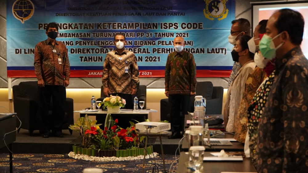 KEMENHUB TINGKATKAN KETRAMPILAN ISPS CODE BAGI PETUGAS KPLP