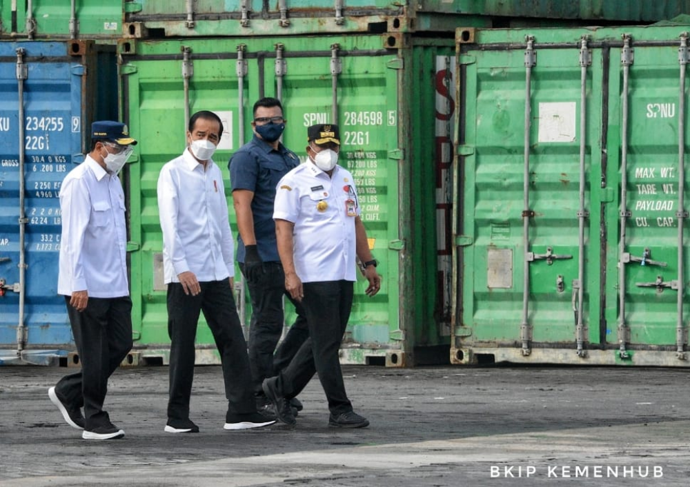Menhub Jelaskan Ke Presiden Rencana Pembangunan Pelabuhan Baru Ambon Yang Terintegrasi Dengan Pusat Kegiatan Perikanan