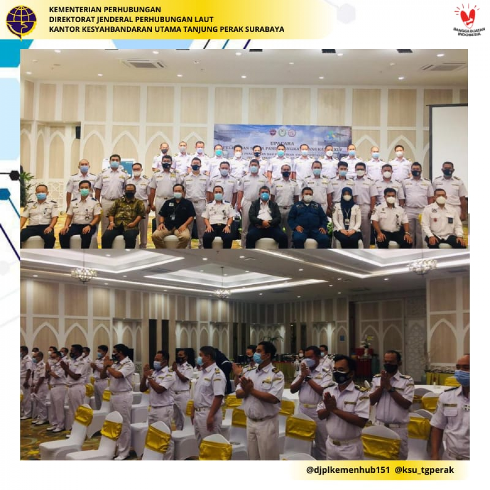 PENUTUPAN PRAKTEK MEMANDU KAPAL SISWA PANDU TK.II ANGKATAN XLIV DAN ANGKATAN XLV
