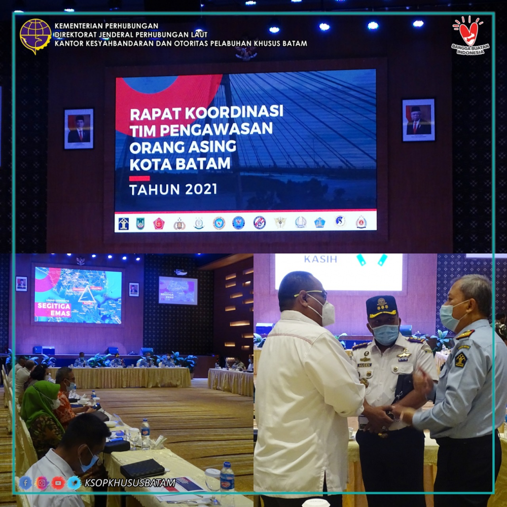 Rapat Tim Pengawasan Orang Asing (PORA) Kota Batam