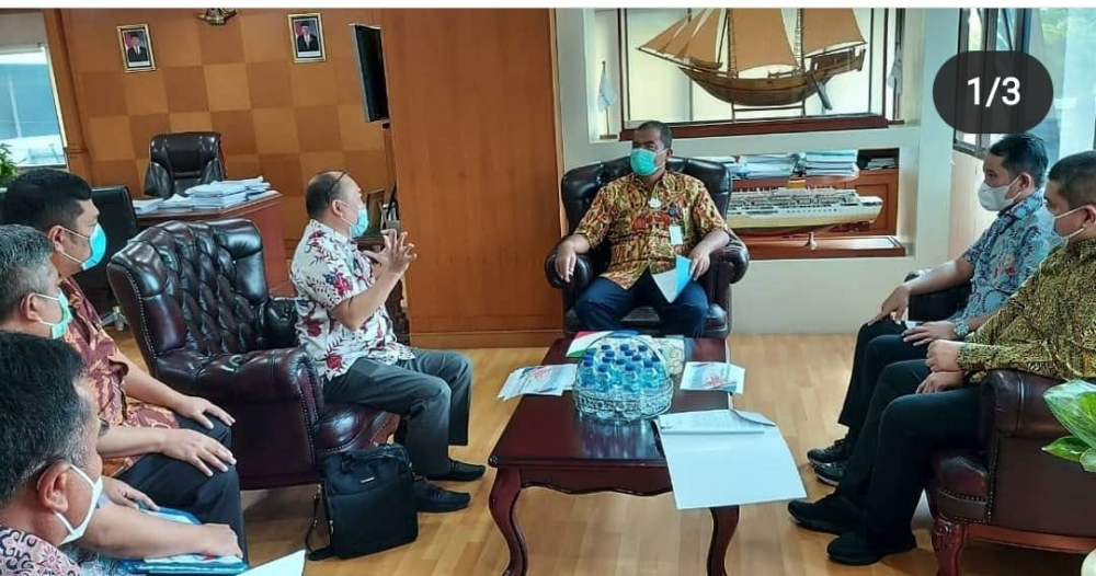 Rapat Koordinasi Percepatan Rencana Uji Coba Pengoperasian Fase 2 dan Penyampaian Hasil Reviu Sementara Addendum III Perjanjian Konsesi TPK Belawan Fase 2