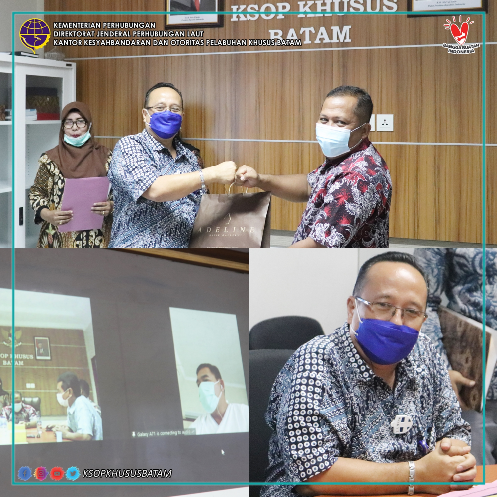 Acara Serah Terima Jabatan Pejabat Struktural di Kantor KSOP Khusus Batam