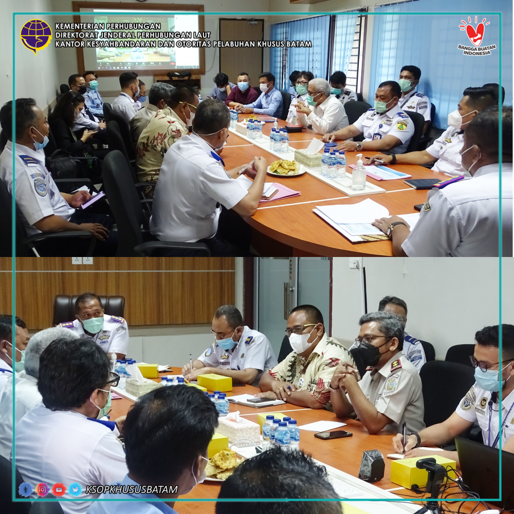 Rapat Penambahan Slot kapal Feri Pelabuhan Pasir Gudang, Johor - Batam Center