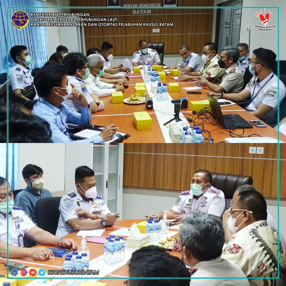 Rapat Penambahan Slot kapal Feri Pelabuhan Pasir Gudang, Johor - Batam Center
