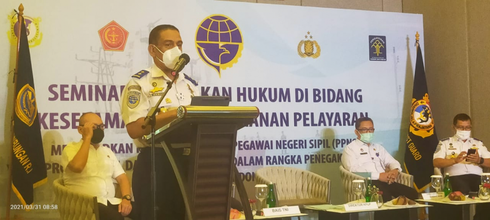 TANTANGAN SEMAKIN BERAT,  PPNS BIDANG PELAYARAN HARUS LEBIH  PROFESIONAL