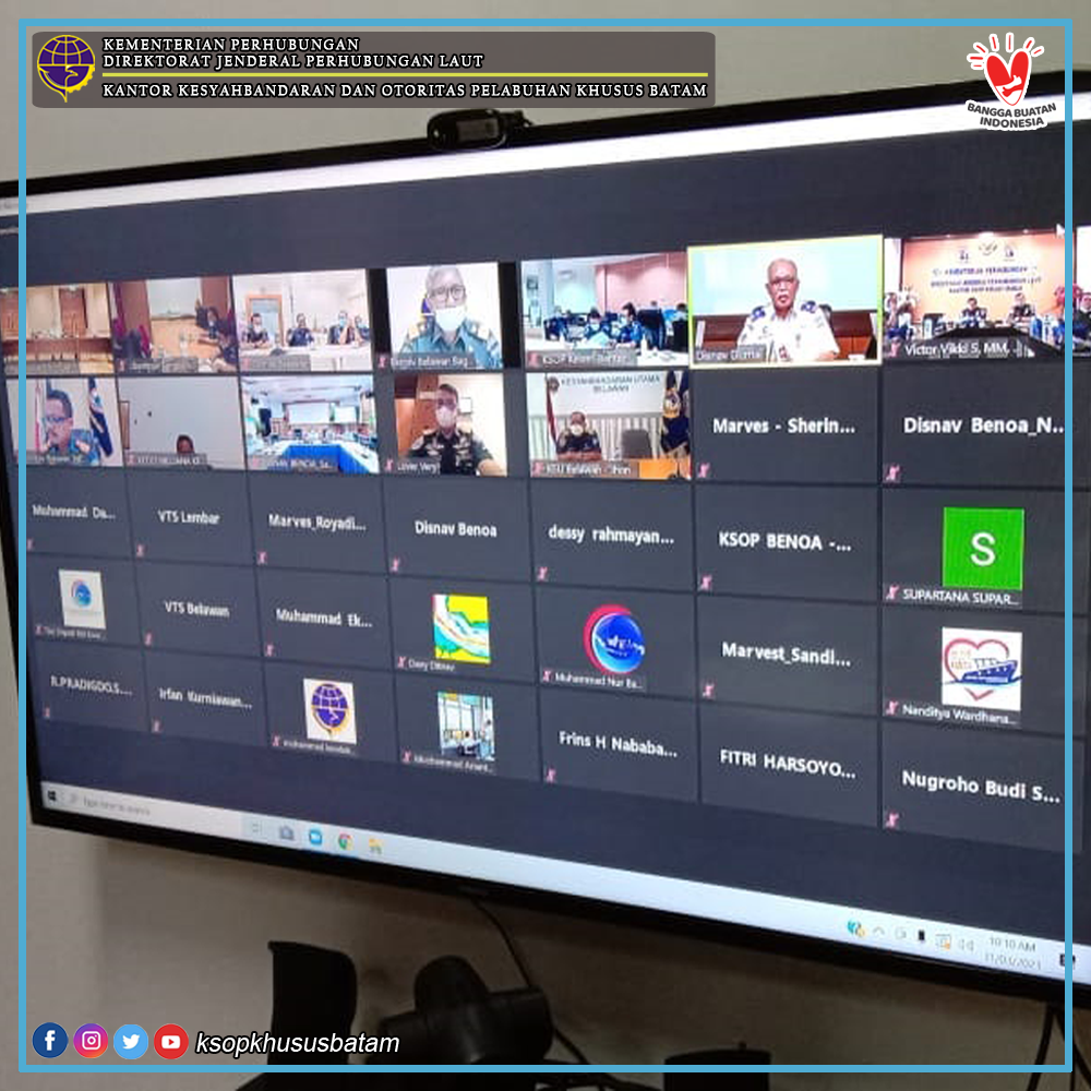 Rapat Koordinasi Pembahasan Pengembangan Potensi Ekonomi dan Kerjasama Pengembangan Bisnis Maritim