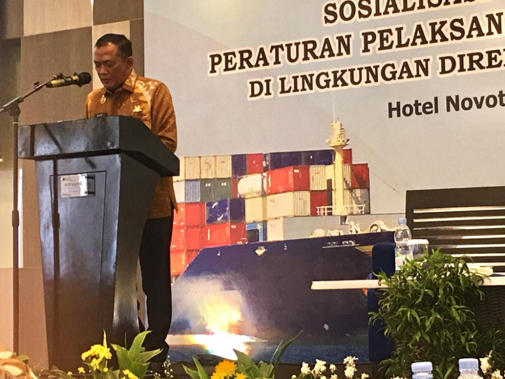 KEMENHUB SOSIALISASIKAN UU CIPTA KERJA BIDANG PELAYARAN DI LAMPUNG