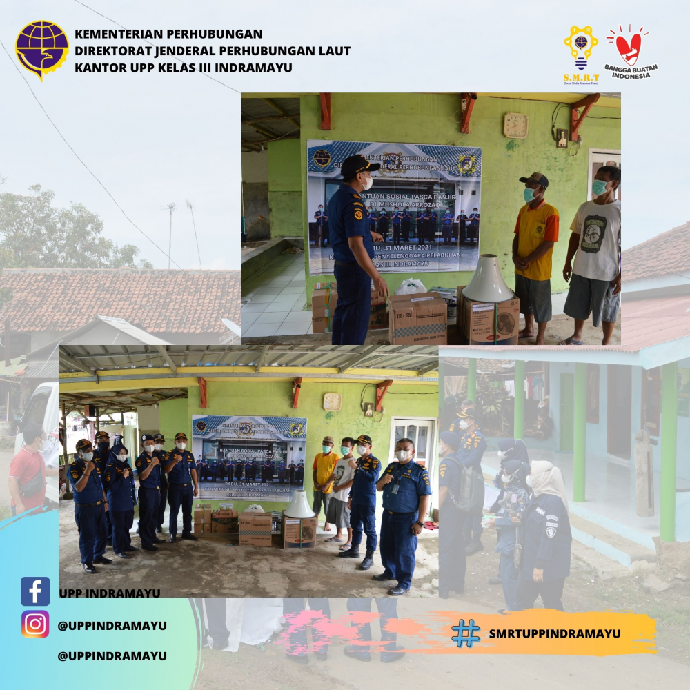 BANTUAN SOSIAL PASCA BANJIR DESA TRISI