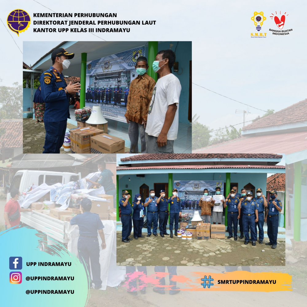 BANTUAN SOSIAL PASCA BANJIR DESA TRISI